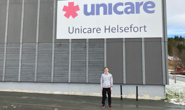 Viktor Øverhus hos Unicare